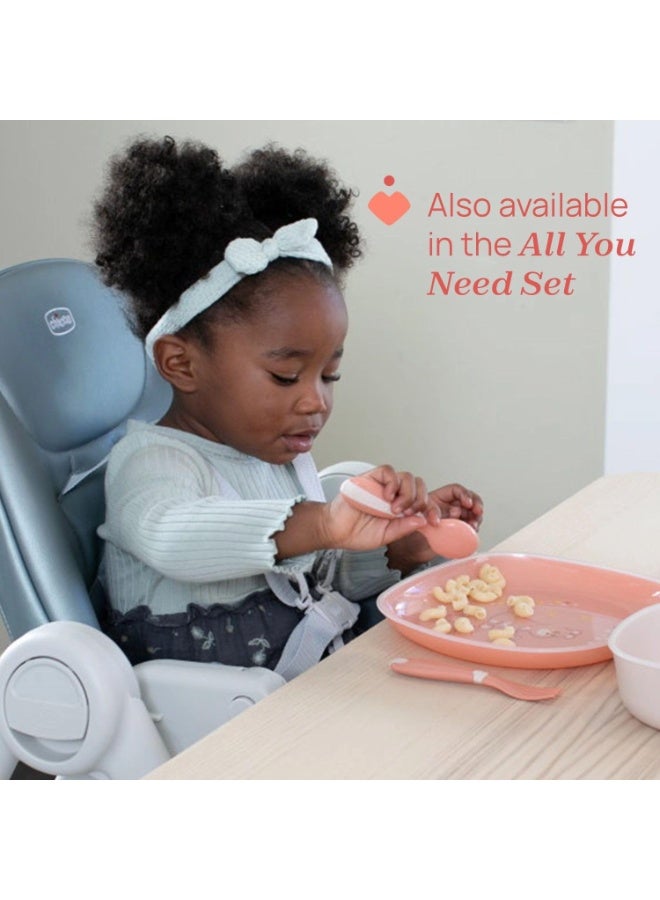Chicco First Cutlery 12M+ Grey - Image 3